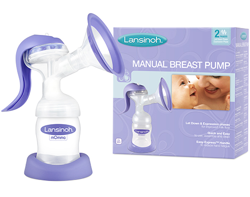 Lansinoh Breast Pump and Packaging
