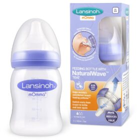 Lansinoh Dojčenská fľaša s NaturalWave® cumľom