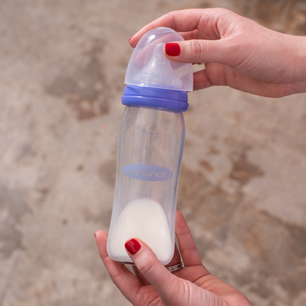 Lansinoh sklenená dojčenská fľaša